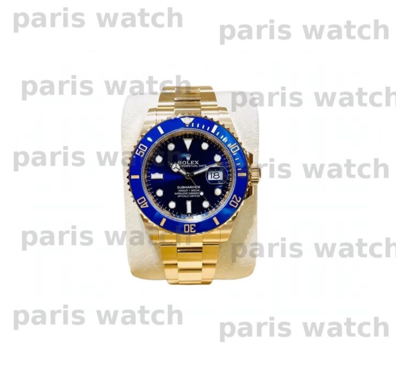 Rolex submariner oro e blu
