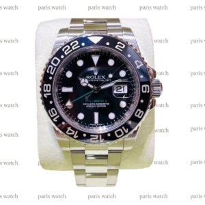 Rolex gmt ll acciaio nero