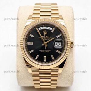 Rolex day date oro/nero