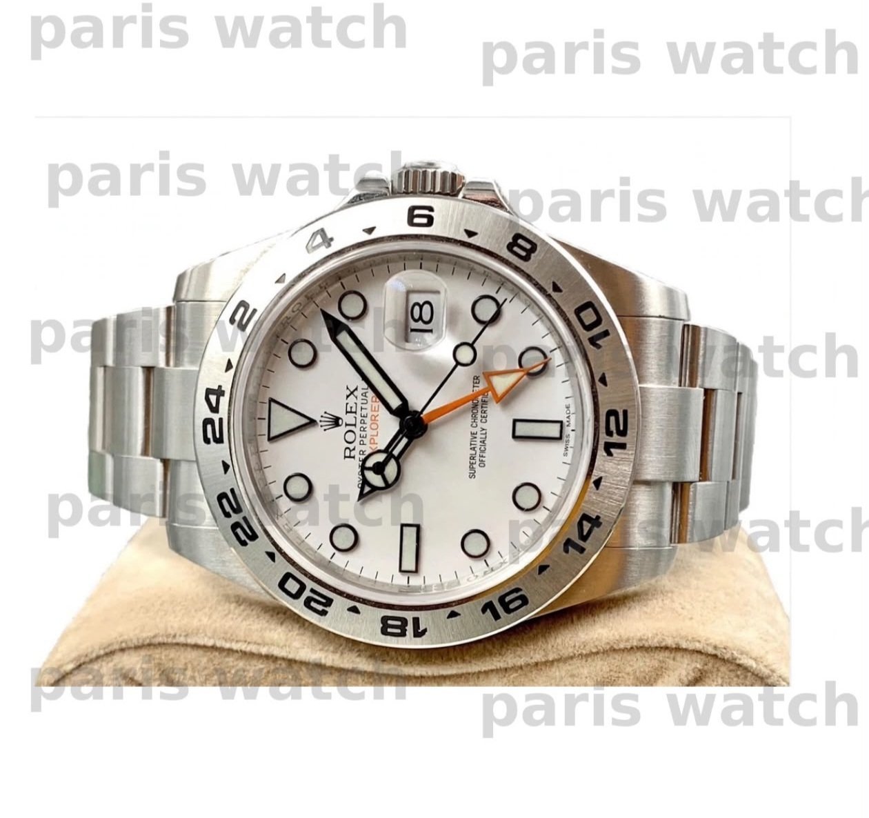 Rolex Expolorer II bianco