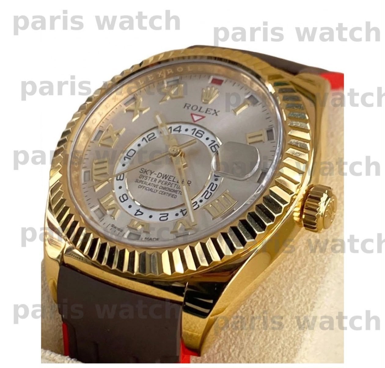 Rolex Sky-Dweller Oysterflex oro - immagine 4