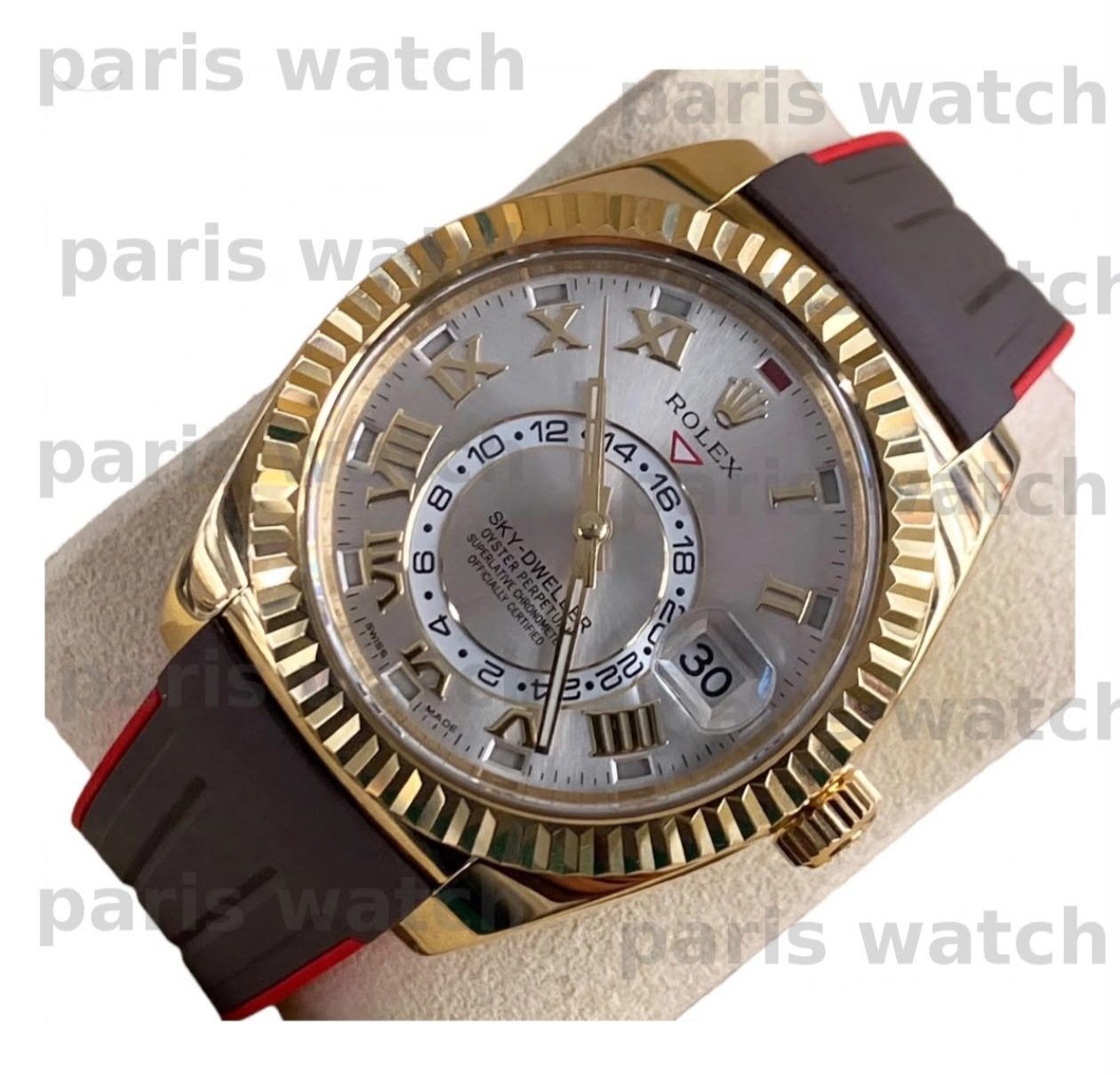 Rolex Sky-Dweller Oysterflex oro - immagine 3