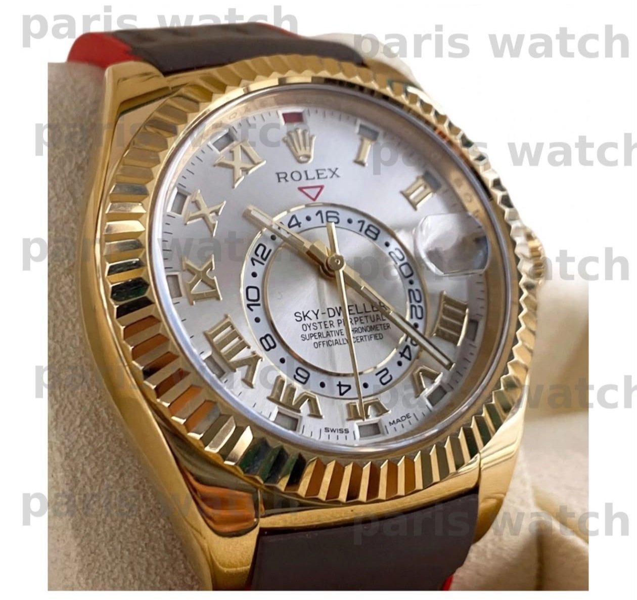 Rolex Sky-Dweller Oysterflex oro - immagine 2
