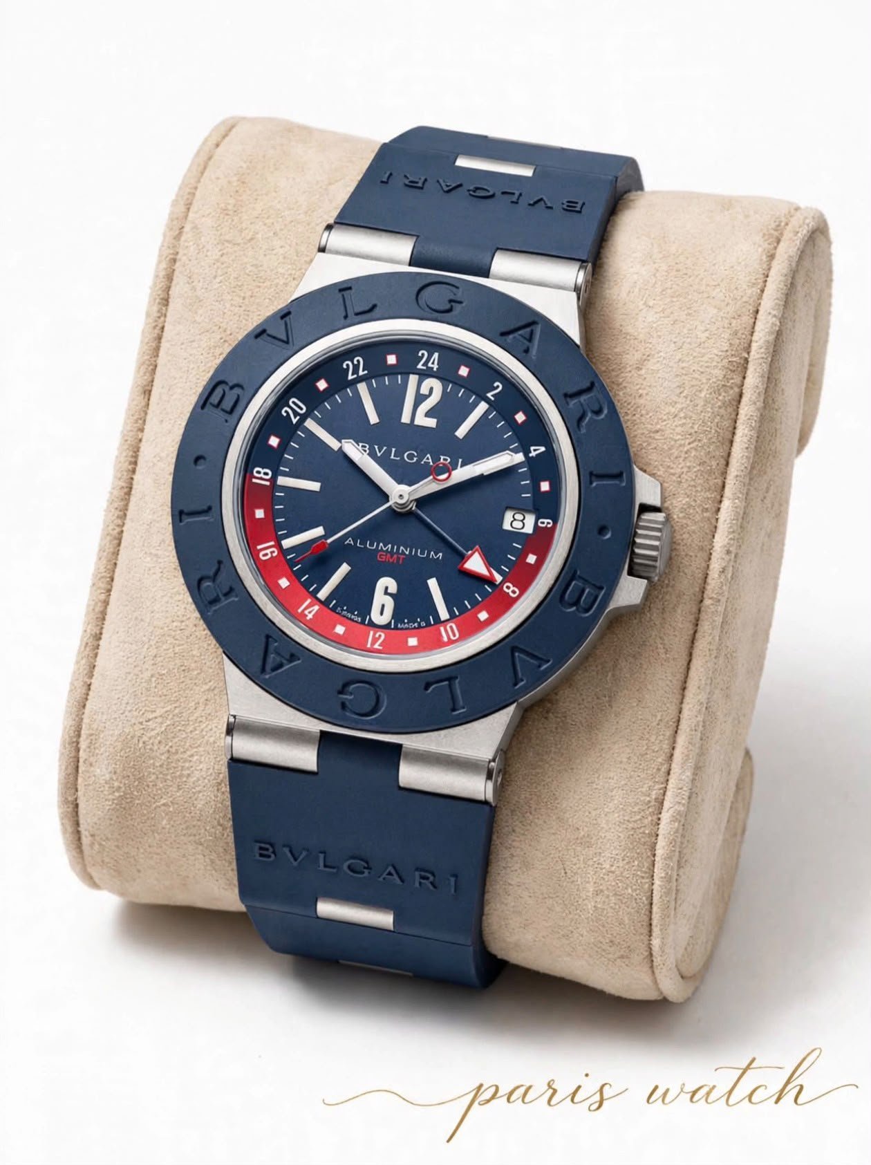 Bulgari Aluminium GMT bicolore